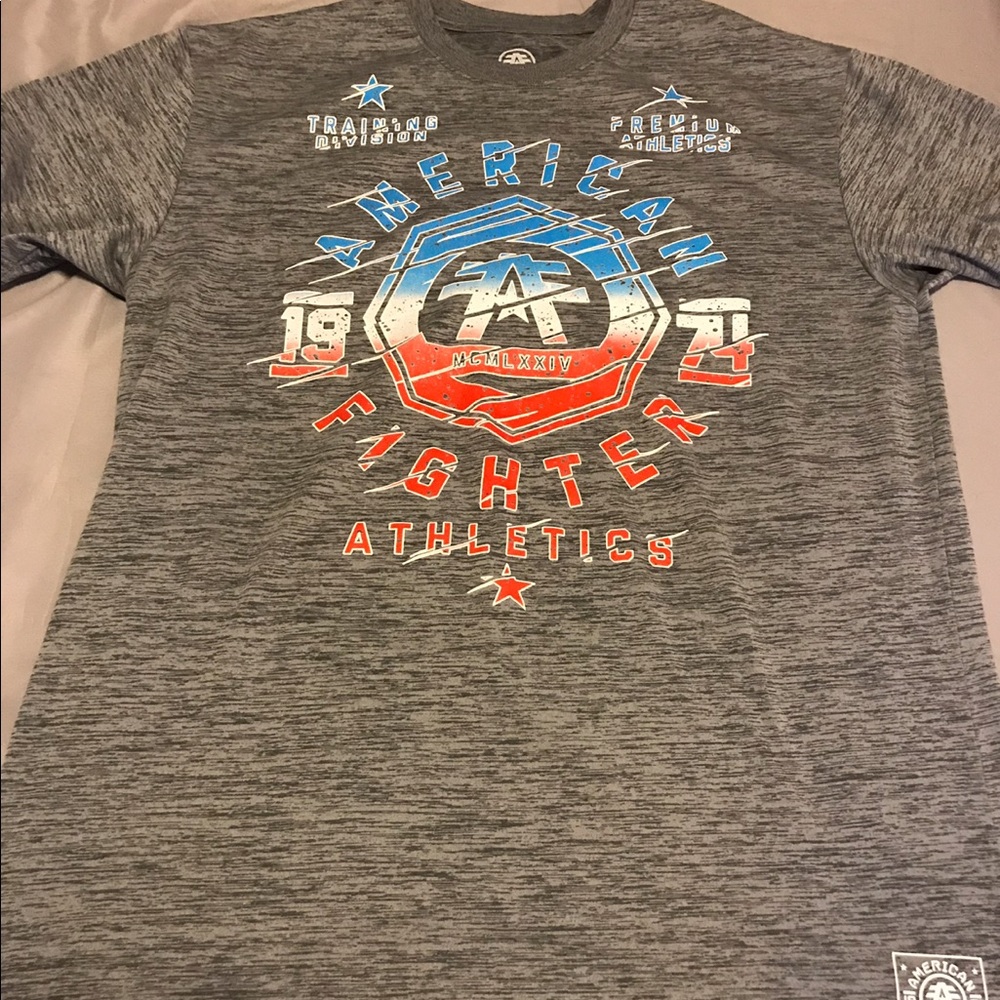 American fighter buckle shirt